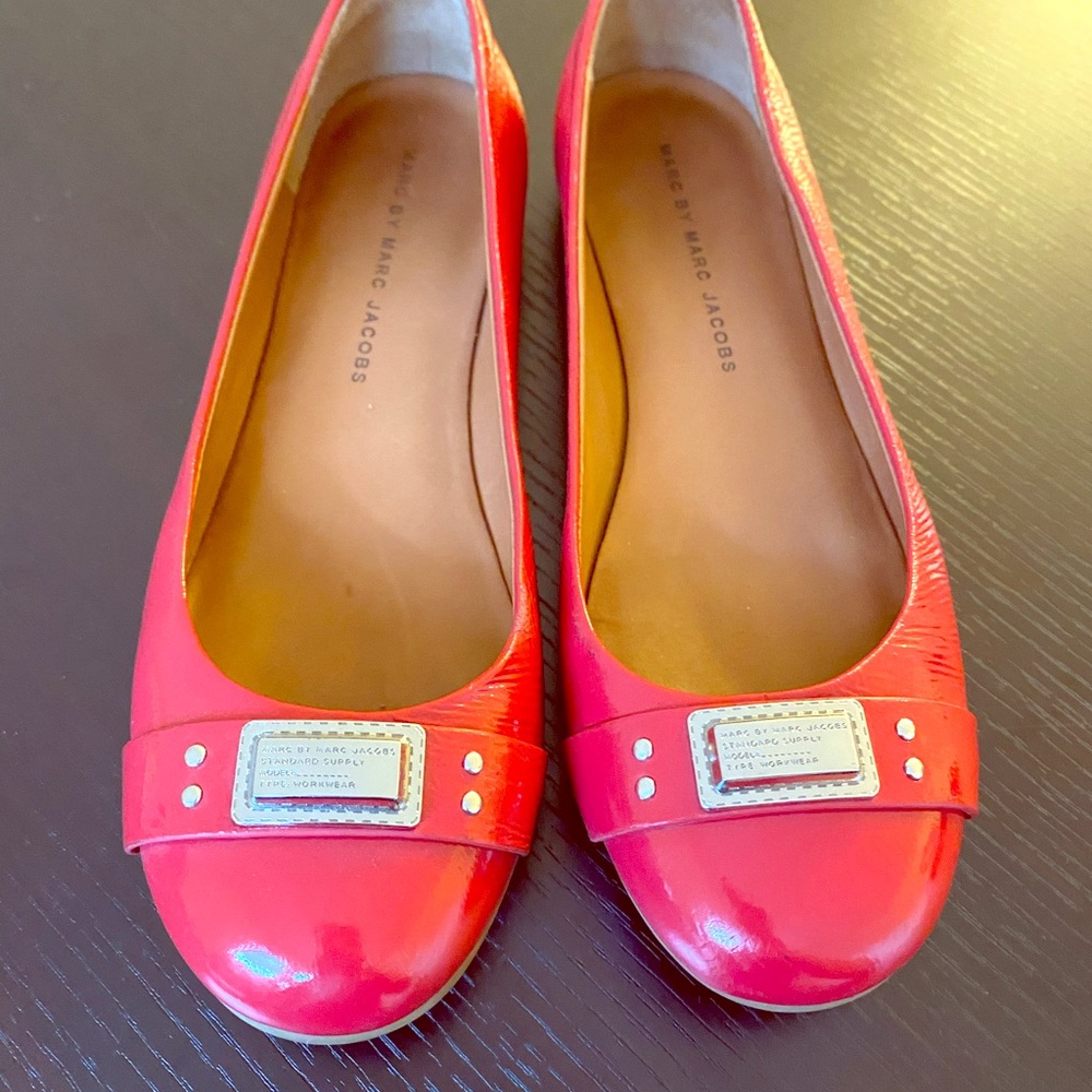 Red Marc Jacob Flats